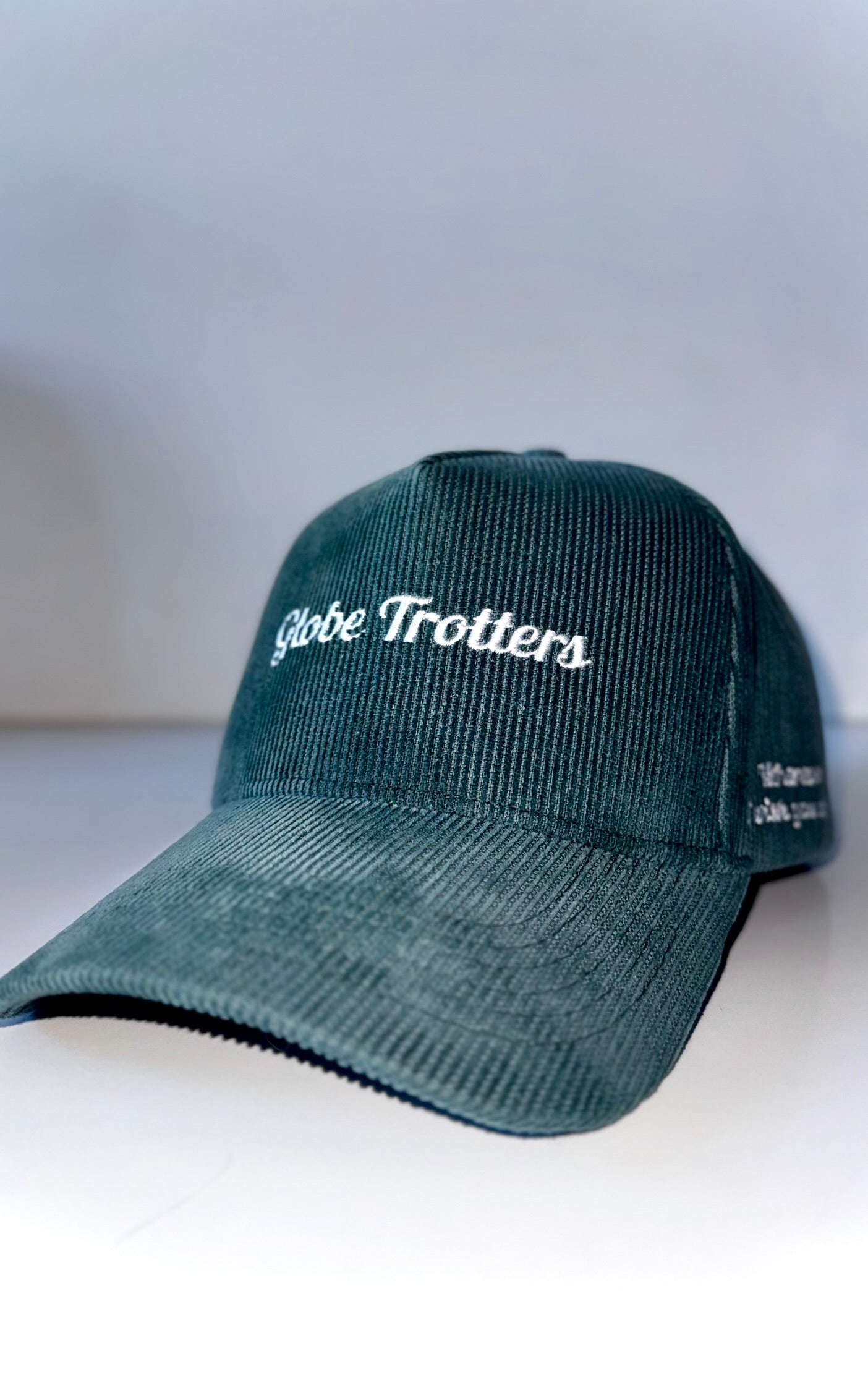 Green Corduroy Hat